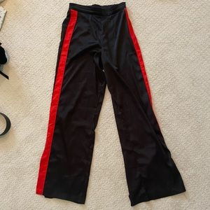 I.AM.GIA Black pant with red stripe